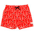 Men's Stretchy Trunks: Big Red Lobster