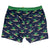 South Beach Boardies Men's Stretchy Trunks made from recycled plastic bottles, Froggy Skates print back 