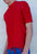 South Beach Boardies UPF50+ Recycled Rashie, Dingo Red colour, side angle

