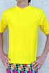 Men's Recycled Rashie: Sunshine