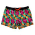Women's Stretchy Shorts: Toucan