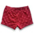 South Beach Boardies Womens Stretchy Trunks made from recycled plastic bottles, LUCKY CAT print back view