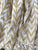 Zanzibar Turkish Towel with Pocket by Freostyle sustainable beach products, hung close up
