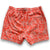 South Beach Boardies Mens Stretchy Trunks made from recycled plastic bottles, STARFISH print back view