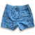 South Beach Boardies Mens Stretchy Trunks made from recycled plastic bottles, Manta Rays print back view