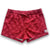 South Beach Boardies Womens Stretchy Trunks made from recycled plastic bottles, LUCKY CAT print front view