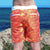 Boy wearing SBB Kids Going Out Boardies in Orange Crush, back view