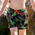 Eco-friendly South Beach Boardies Kids Stretchy Trunks in Cammoflock made from recycled plastic bottles designed in Western Australia, close up