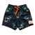 KIDS STRETCHY TRUNKS from Recycled Plastic Bottles, KOALA, front. By South Beach Boardies
