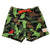 Kids Stretchy Swimming Trunks in Cammoflock, by South Beach Boardies, made from recycled plastic bottles, front view