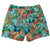 MENS STRETCHY TRUNKS from Recycled Plastic Bottles, JUNGLE BROTHERS, back, by South Beach Boardies, tigers and leopards, ws