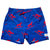 Mens Stretchy Trunks Dingo Took My Boardies 3.0 Wavy, made from recycled plastic bottles by South Beach Boardies. Front