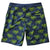 Mens Surfer Boardies from Recycled Plastic Bottles, New Leafy Seadragon, back