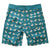 Mens Surfer Boardies from Recycled Plastic Bottles, Seagulls, back, by South Beach Boardies, ws