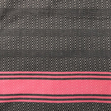 Pinky: black-based Turkish towel - stylish, ethical and 100% cotton