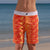 SBB Kids Going Out Boardies recycled Orange Crush front view