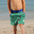 South Beach Boardies recycled plastic Unisex Kids Going Out Boardies in Shipping Lanes, pockets view