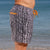 South Beach Boardies Mens Retro Trunks recycled Tribal right side view