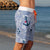 SBB Mens Surfer Boardies in Sea Punk, made from recycled plastic bottles. Side View