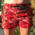 SBB Womens Summer Shorts in Garden Party, front view
