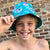 South Beach Boardies 100% recycled reversible bucket hat in Quokka print
