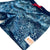 South Beach Boardies Kids Back Pocket Boardies made from recycled plastic bottles, Indigo, side view