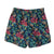 Kids Retro Trunks in Sweet Pineapples. Made from recycled plastic bottles, from South Beach Boardies. Back