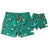 South Beach Boardies Men's Stretchy Trunks made from recycled plastic bottles, Bin Chicken Ibis print, matching Dads and kids.
