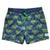 South Beach Boardies Men's Stretchy Trunks made from recycled plastic bottles, Leafy Seadragon 2.0 print, front