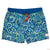 South Beach Boardies Men's Stretchy Trunks made from recycled plastic bottles, Paisley Days print, front