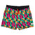 South Beach Boardies Mens Stretchy Trunks made from recycled plastic bottles, TOUCAN print, front