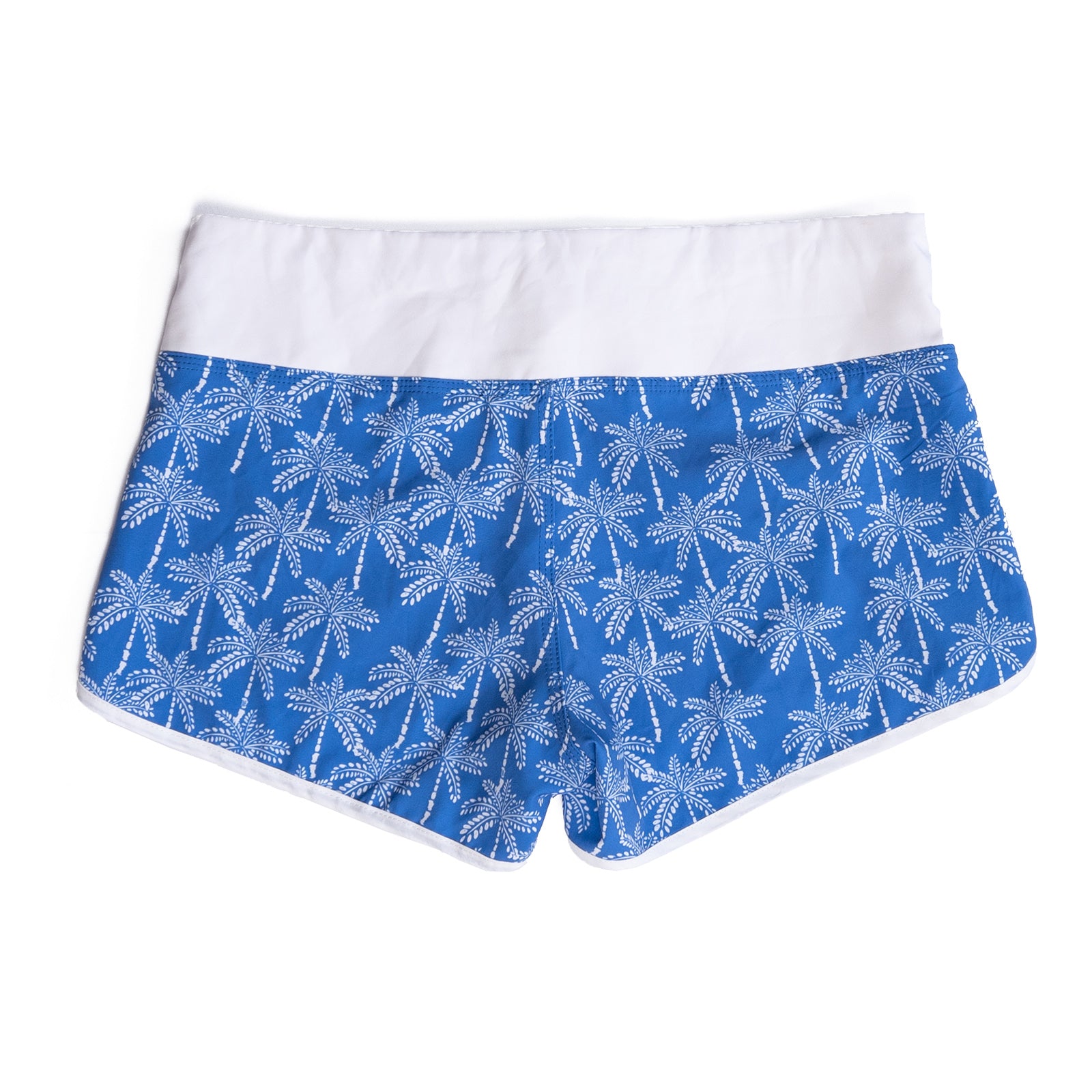 South Beach Boardies Women's Palmageddon Cute Butt Boardies made from recycled plastic bottles, back