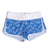 South Beach Boardies Women's Palmageddon Cute Butt Boardies made from recycled plastic bottles, front,