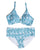 South Beach Boardies Women's Pelican Briefs Vintage Bikini, made from recycled plastic bottles.