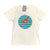 South Beach Boardies men's recycled  tshirt dingo white front