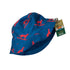 Reversible Recycled Bucket Hat: Surfing Dingo