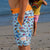 South Beach Boadies from recycled plastic. Kids Going Out Boardies in Hooray for Fish, left pocket view