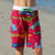 South Beach Boadies from recycled plastic. Kids Long Boardies in Plesiosaurs, front view