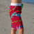 South Beach Boadies from recycled plastic. Kids Long Boardies in Plesiosaurs, right side view
