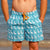 South Beach Boardies Mens Retro Trunks from Recycled Plastic Bottles, The Pelican Briefs, pockets