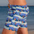 South Beach Boardies Mens Retro Trunks recycled plastic bottles My Favourite Mermaid, left side view