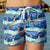 outh Beach Boardies recycled plastic Womens Summer Shorts in My Favourite Mermaid, front view