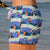outh Beach Boardies recycled plastic Womens Summer Shorts in My Favourite Mermaid, logo side view