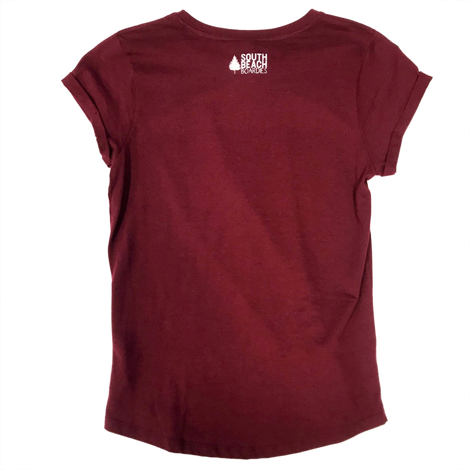Women's Recycled Tshirt, Ocean Pollution Makes Me Crabby, back